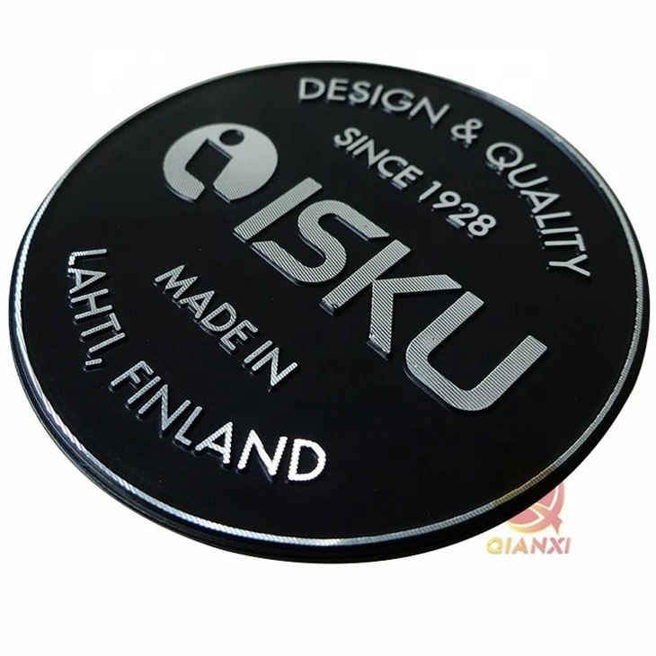 Gold Plated Embossed Metal Number Badge best