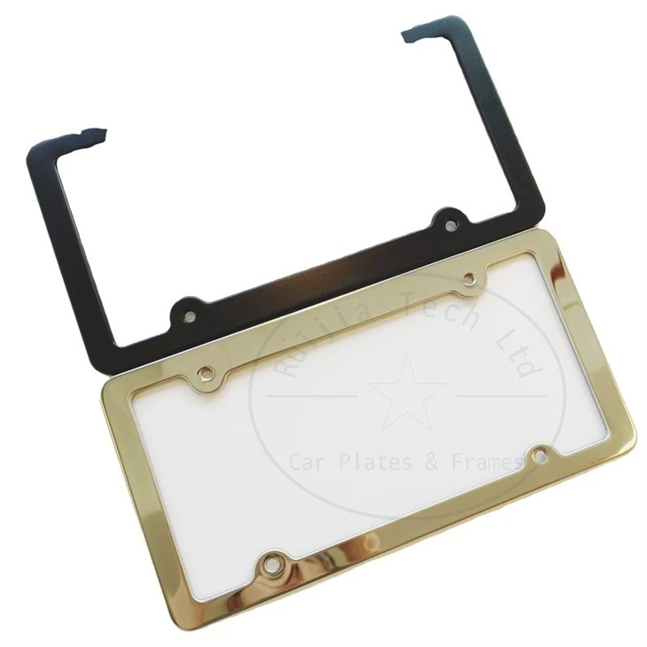 Waterproof US Spec License Plate Frame factory